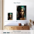 thumbnail image 4 of Elephant Stock African Grace Wall Art - Vertical Canvas Wall Art - Living Room Wall Decor - People Canvas - Teal And Brown Decor - 16" x 24", 4 of 8