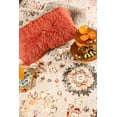 thumbnail image 3 of Furnish My Place Abstract Area Rug - 2 ft. x 4 ft., Peach, Floor Rug with Rustic Print, 3 of 9