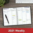 thumbnail image 2 of AT-A-GLANCE DayMinder Column Style Weekly Planner,  7" x 8 3/4", Black, January 2021 to December 2021 - G5900021, 2 of 4