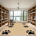 thumbnail image 2 of ODIKA 4'x6' Machine Washable Non-Slip Area Rug, Minimalist Beige High Traffic Rug with Pad, Beige, 1052287, 2 of 8