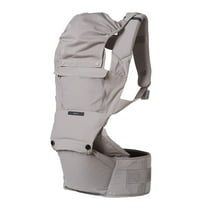 Ultimate Comfort Hip Seat Baby and Child Carrier With 9 Ways To Wear in Light Gray Dove