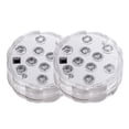 thumbnail image 1 of Amdohai Diving LEDs Lights with RF Remote Cell Operated IP68 Waterproof Underwater Light 10LEDs 16 Color Changing Pond Lights for Aquarium Fountain, 1 of 8