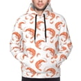 thumbnail image 4 of Hoodies for Men - Shrimp No.9046 Long Sleeve Comfrt Men'S Fashion Hoodies & Sweatshirts, Sweatshirts for Men Hoodies Pullover Clothing Clothes with Pouch, 4 of 7