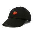 thumbnail image 5 of Dalix Tomato Embroidered Cap Cotton Baseball Cute Cool Dad Hat Womens in Black, 5 of 5