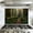 Color 2, variant on Kitchen Backsplash Peel and Stick Wall Murals Sunset Lassen Peak reflection Manzanita Lake Removable Mural 35.4"W x 23.6"H, Oil Proof Vinyl Wallpaper for Fireplace & Behind Stove