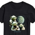 thumbnail image 3 of Star Wars - Yoda Death Star - Men's Short Sleeve Tee, 3 of 5