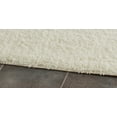 thumbnail image 5 of SAFAVIEH Laguna Neven Plush Solid Shag Area Rug, Ivory, 5'3" x 5'3" Square, 5 of 5