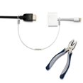 thumbnail image 1 of Cable Lock TetherTies Candado de seguridad antirrobo de acero, 1 of 6