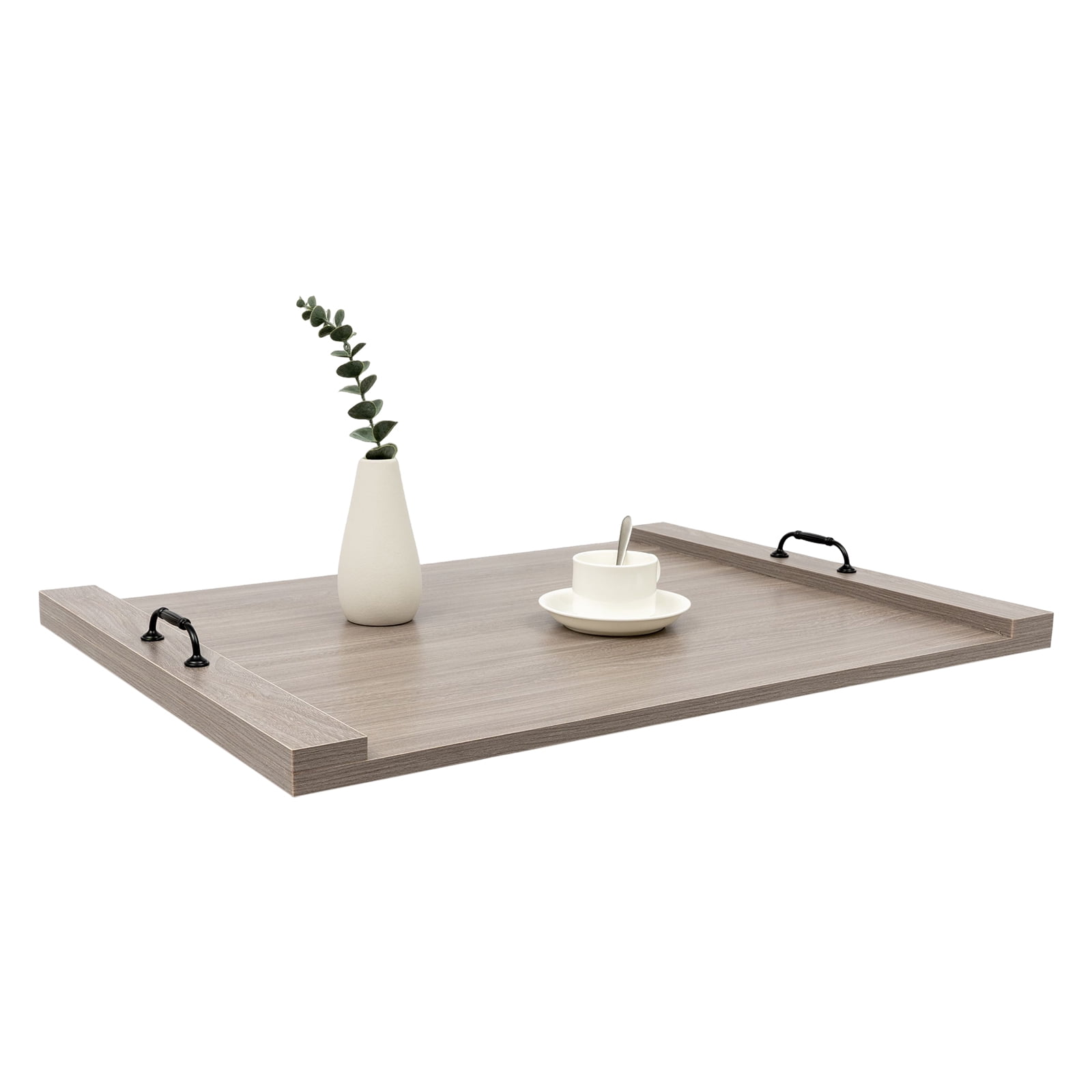 Stove Top Cover with Handles, 30x22 Inches Solid Wood Panel, Space-Saving, Anti-Scratch, Durable, Easy-to-Clean, Perfect for Kitchen, RVs & Small Apartments
