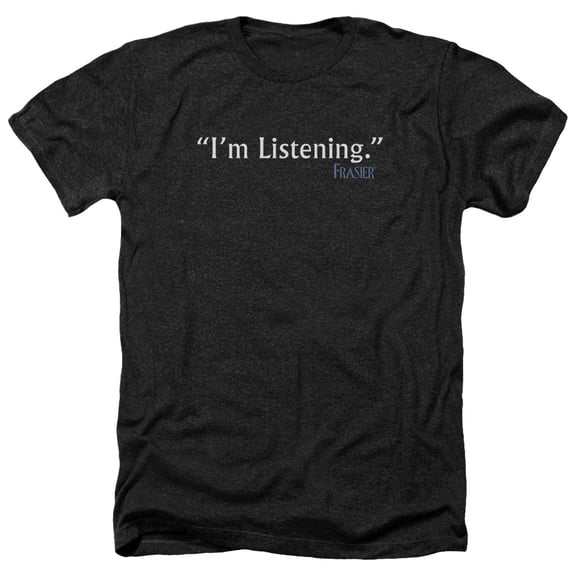 Frasier - Im Listening - Heather Short Sleeve Shirt - Medium