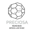 thumbnail image 2 of Preciosa Crystal Round Bead 6mm Sapphire (Package of 20), 2 of 2
