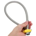 thumbnail image 3 of 2pcs Water Dispenser Hose Replacement Faucet Supply Line Kitchen Sink Hose Weight Stainless Steel Braided Faucet Connector Hose Water Meter Hose Attachment, 3 of 6