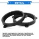 thumbnail image 4 of Anillo espaciador de altavoz Unique Bargains Adaptador de altavoz tweeter No.86301FG002 para Subaru Forester para 6.5'' ABS 2 Pcs, 4 of 7