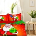 thumbnail image 4 of LADIGASU Christmas Duvet Cover Single Size,Duvet Cover Set With Buttons Closure, Ultra Soft Washed Microfiber Bedding Comforter Cover With A Pillowcases For All Season, 4 of 7