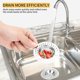 thumbnail image 4 of 7.5cm Stainless Steel Kitchen Sink Strainer Set Of 2, 4 of 5