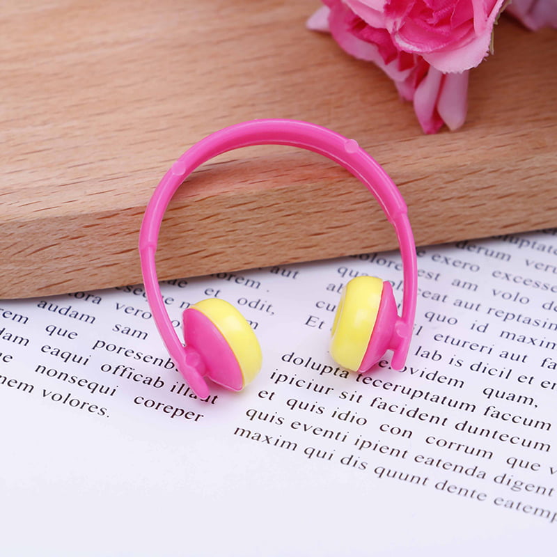 5PCS For  acessories plastic headphones multicolor mixedHICA 