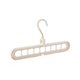thumbnail image 1 of Colgador de ropa circular multifunción, soporte mágico multipuerto para secado de ropa, estantes de almacenamiento, ahorro de espacio, 1 of 4