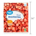 Great Value Sliced Strawberries, 64 oz (Frozen)