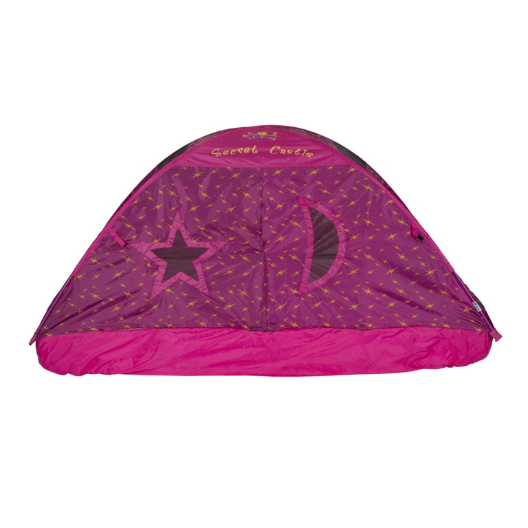Pacific Play Tents Secret Castle Bed Tent Twin Walmart