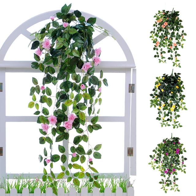 Gwong Decoración hogareña 1 unid artificial flor planta hoja hoja jardín DIY etapa fiesta casero boda decoración Gwong 21024369