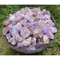 thumbnail image 2 of 1 lb Bulk Lot Rough Natural Amethyst (Brazil) Premium Grade Rocks Stone Tumbling, 2 of 7