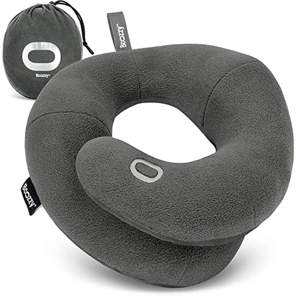 Almohada de cuello de doble soporte para viajar BCOZZY 3 fo