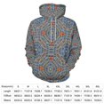 thumbnail image 2 of Teal Beige Ombre Gradient 3d Sweatshirts Hoodie Fashion Casual Personality Men's Women Street Hoodie Pullovers Long Sleeve Comfortable Top, 2 of 6