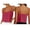 Red, variant on Crop Tops for Women Summer Sleeveless Scoop Neck Adjustable Spaghetti Strap Casual Camisole Tank Top