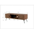 thumbnail image 3 of Cterwk 60" Reclaimed Wood Media TV Stand with Storage Cabinet for Living Media Room, 3 of 5