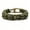 Dark Green, variant on Gothic Paracord Bracelet with U-shackle Closure Vintage Skeleton Paracord Woven Bracelet Braided Rope Bangles Jewelry Gift for Women Men (Black)