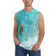 thumbnail image 1 of Balery Tranquil Ocean Canoe Journey Camisetas sin mangas para hombre, absorbe la humedad y protege contra el mal olor.-XX-Large, 1 of 7