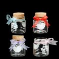 thumbnail image 2 of U8MO 1X Cork Stopper Glass Vial Jars Gift Containers Bottle Wishing Bottle DIY 50ML-Purple, 2 of 4