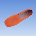 thumbnail image 5 of HAOTAGS Womens Loafers Shoes Breathable Slip on Casual Walking Flats Orange Size 7, 5 of 6