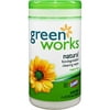 Green Works Natural Wipes 62-count, Pack of 6