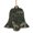 Bell Shape, variant on Mountain Howl Wolf Wooden Christmas Ornament Angel Shape,Xmas Tree Hanging Decoration 6 PCS