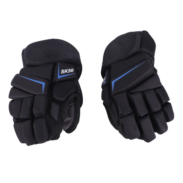 Guantes De Hockey Sobre Hielo, 1 Par De Guantes De Hockey Sobre Rodillos De Espuma Duraderos Con Acolchado Adicional, Guantes De Hockey De Espuma Para