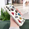 thumbnail image 1 of Funda De Teléfono De La Leyenda Del Baloncesto Para Samsung Galaxy A54 A34 A24 A14 A04 A04S A04E 4G 5G Silicona Líquida Con Patrón Lateral, 1 of 4