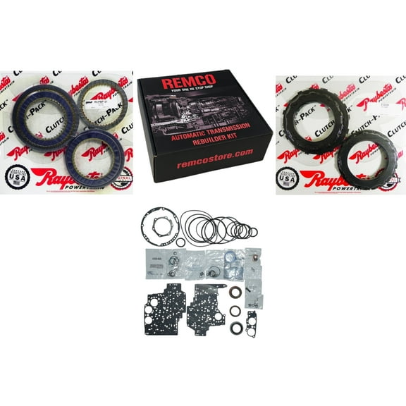 4l80e (90-96)transmission rebuilt kit banner overhault kit stage-2 raybestos blue clutches Automatic transmission