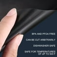thumbnail image 4 of CUITING 2 Pack Doublures de Four Réutilisables Résistantes à la Chaleur pour Friteuse à Air Chaud, Grille-Pain et Micro-Ondes - Tapis Protecteur en Plastique Durable pour un Nettoyage Facile, 4 of 5