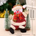 thumbnail image 3 of Xmas Plush Doll Decorations Hanging Christmas Tree Pendants for Holiday Home Party Decor,Santa Claus/Snowman/Reindeer/Bear, 3 of 5