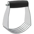 thumbnail image 1 of Pastry Cutter For Baking - Stainless Steel Pastry Blender Tool With Comfortable Grip Handle - Heavy Duty Dough Cutters & Dough Blender For Mixing Butter, Flour, and More (Black), 1 of 6