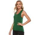 thumbnail image 5 of ICTIVE - Camiseta sin mangas para entrenamiento para mujer, sin mangas, para yoga, para mujer, de malla, con espalda cruzada Zhivalor HMJM391-7, 5 of 5