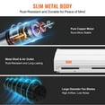thumbnail image 6 of VEVOR 60" Commercial Indoor Air Curtain Super Power 2 Speeds 1500CFM, Wall Mounted Air Curtains for Doors, Indoor Over Door Fan with Heavy Duty Limit Switch, Easy-Install 110V Unheated, 6 of 9