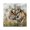 Black, variant on Square Clock Gold Clock 7.78 *7.78 Inch Decorative Clock Creative Clock Dual-Purpose Clock Wall Clock Clock Decorate Your Space Prairie Cartoon Tiger