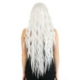 thumbnail image 4 of Bright White Long Wavy Wig, 4 of 4