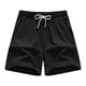 thumbnail image 1 of pstuiky Pantalones cortos de gimnasio, Pantalones cortos de poliéster de color liso para hombre, pantalones deportivos casuales para playa y exteriores Pantalones cortos deportivos para hombre, 1 of 9