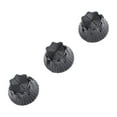 thumbnail image 1 of Metal Electric Guitar Bell Volume Tone Control Knobs 3 Pack Dome Top Hat Adjust Volume Tone Pitch with Wrench, 1 of 7