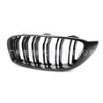 thumbnail image 5 of Suitable for 2014-2016 BMW 4 Series F32 grille modification with carbon pattern frame and bright black double-line grille, 5 of 5