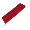 thumbnail image 1 of Coussin de Banc Extérieur Coussin de Balançoire Coussin de Chaise 55x16x3 Pouces Imperméable Résistant au Soleil Polyester Éponge avec Sangles pour Meubles de Jardin Patio, 1 of 7