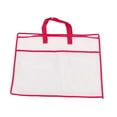 thumbnail image 2 of Pillow Storage Bag Blanket Organizer Quilt Tote Large Non Woven PVC for Home Dorm Travel Use, 2 of 9
